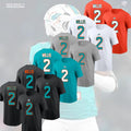 HOT SALE! Malik Willis #2 Miami D0lphins 2026 Name & Number Gift For Fans
