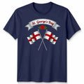 St George'S Day T Shirt Unisex England Rose Saint George Cross English