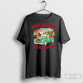Classic Merry Christmas Feliz Navidad Dollar Tree Truck Santa T Shirts