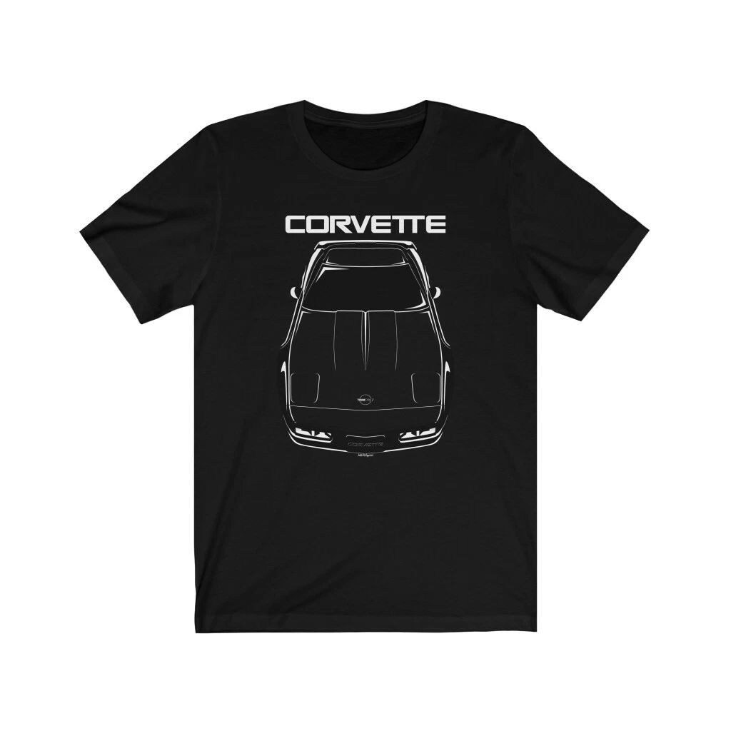 Chevrolet Corvette C4 - Multi-color T-shirt - Corvette Shirt - C4 Apparel