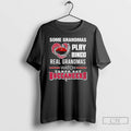 Classic Some Grandmas Play Bingo Real Grandmas Watch Tampa Bay Buccaneers Football Lover T Shirts