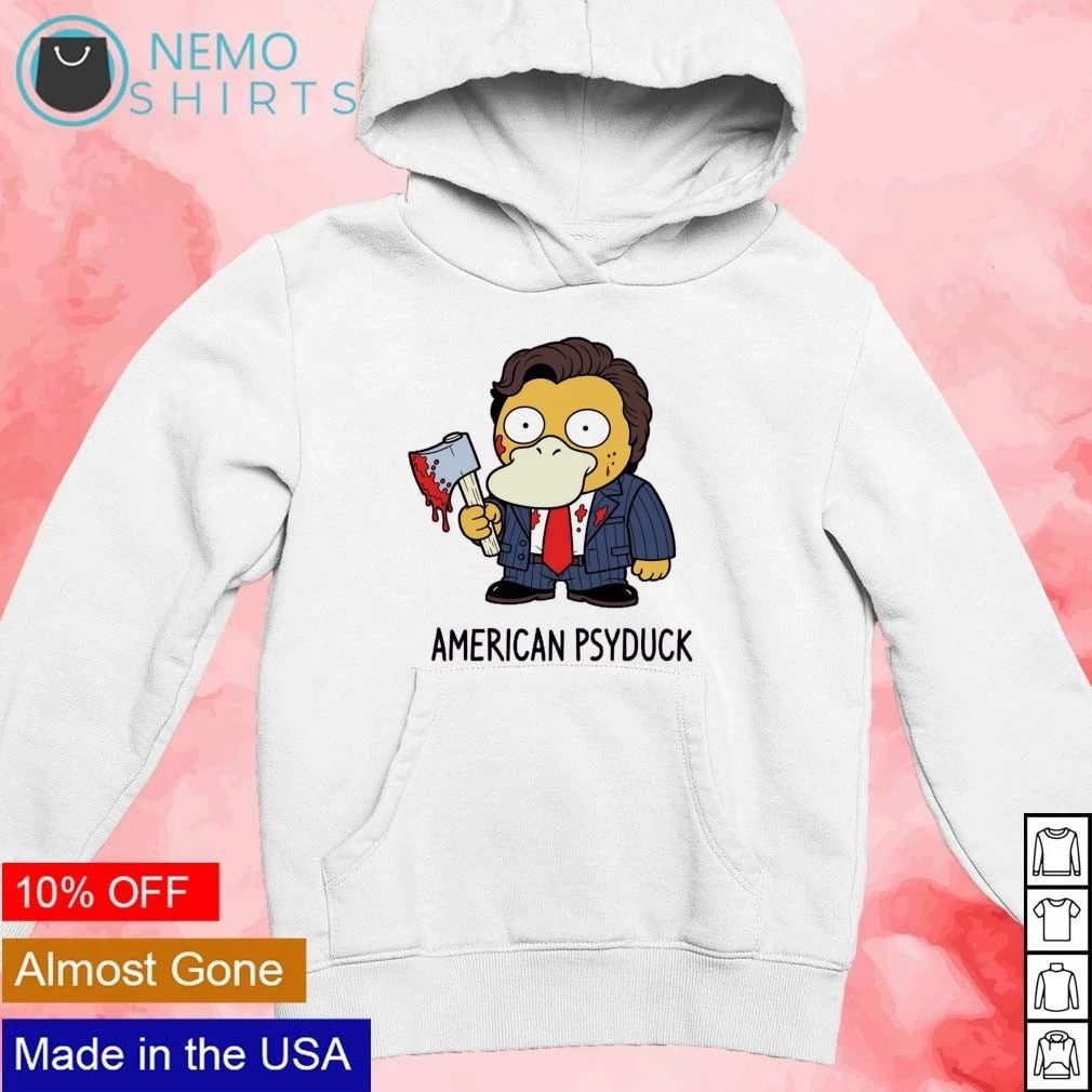 American Psyduck Mashup Patrick Bateman shirt