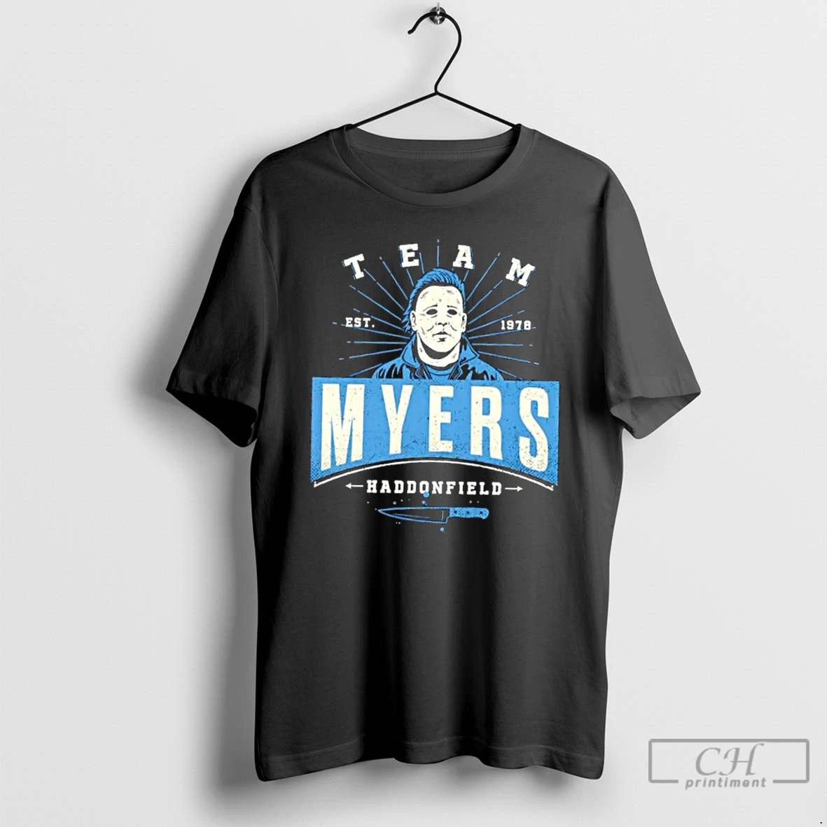 Classic Team Knife Michael Myers Haddonfield Est 1978 T Shirts