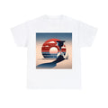 Unisex Adult T Shirt Timeless Classic Hourglass Sunset Life is Short Motivation