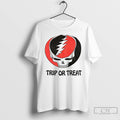 Classic Grateful Dead Skull Trip Or Treat Grateful Halloween T Shirts