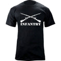 US Army Infantry Branch Crossed Rifles Graphic T-Shirt