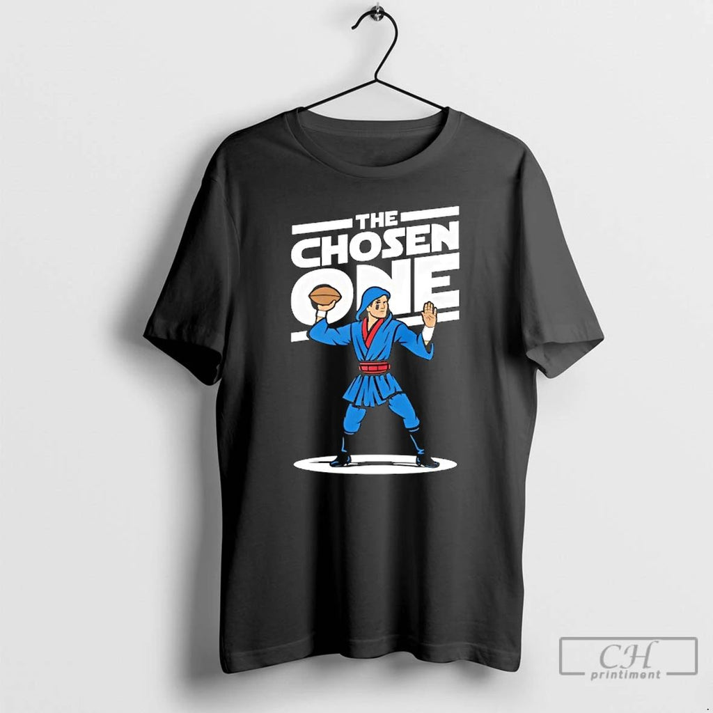 Premium The Chosen One Throw The Football T Shirts