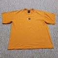 Vintage Rusty Shirt Mens XL Orange Short Sleeve Tee Skate BMX Surf 90s Y2K USA