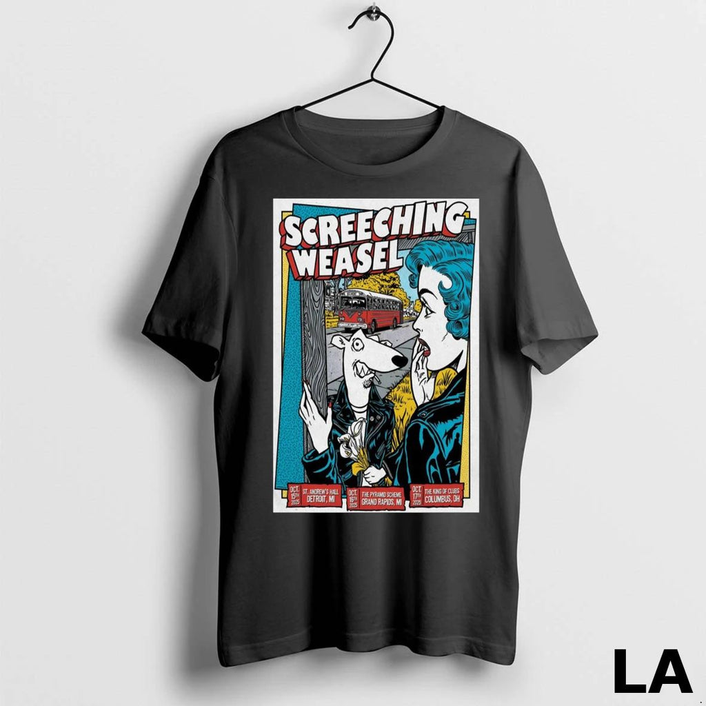 Original Screeching Weasel October 15 16 17 2025 Shows