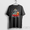 Classic Merry Christmas Chow Chow Truck T Shirts