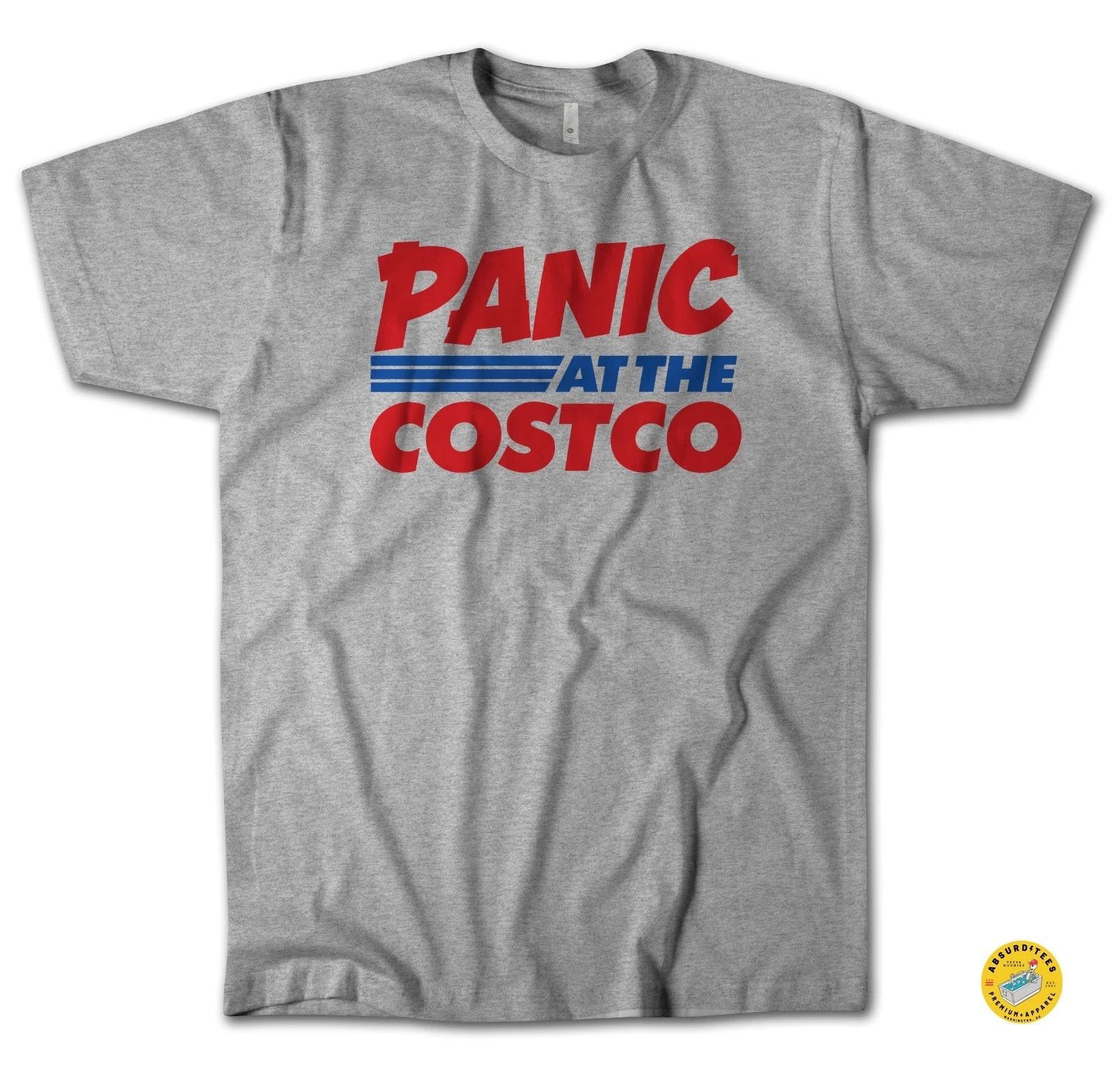Panic at the Costco T-Shirt | Costco Meme Shirt | Panic at the Disco Parody Tee