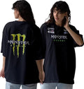 Oversized T-Shirt for Men and Women - Stylish Design in White and Black - 100% C