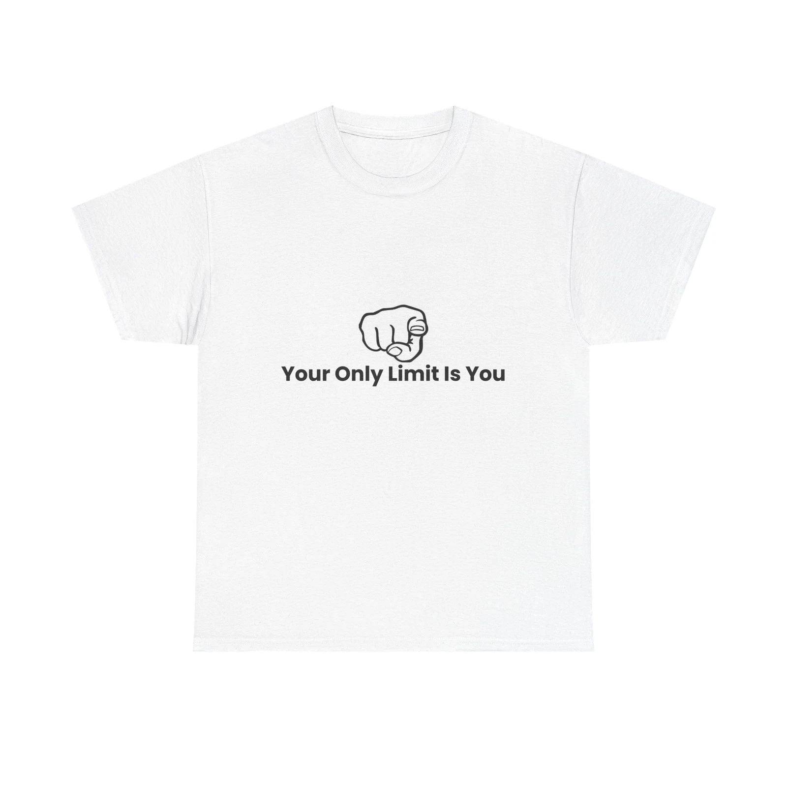 Motivational Unisex Heavy Cotton Tee | Your Only Limit Is You, [...]