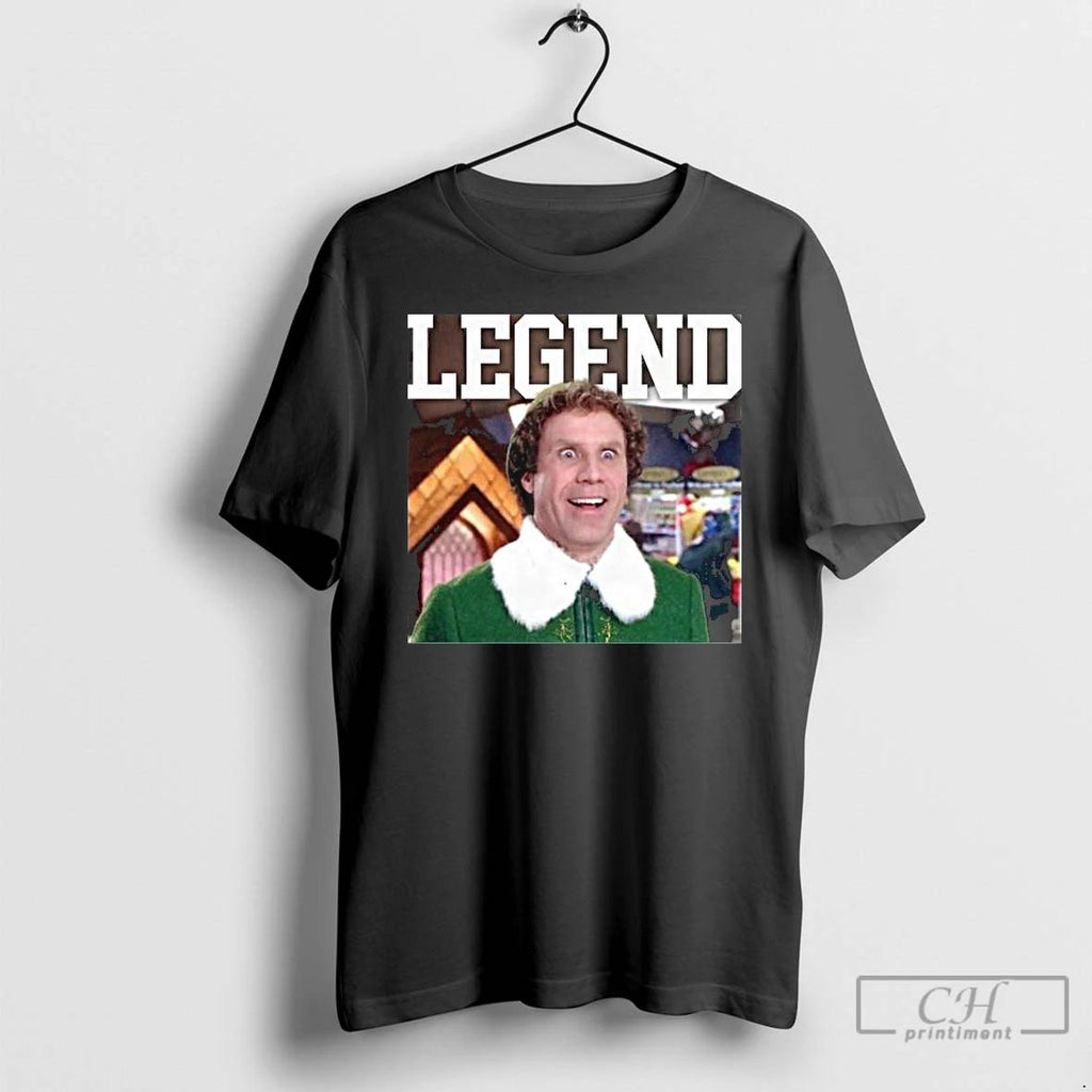 Premium The Buddy The Elf Legend Merry Christmas 2025 Long Sleve T Shirts