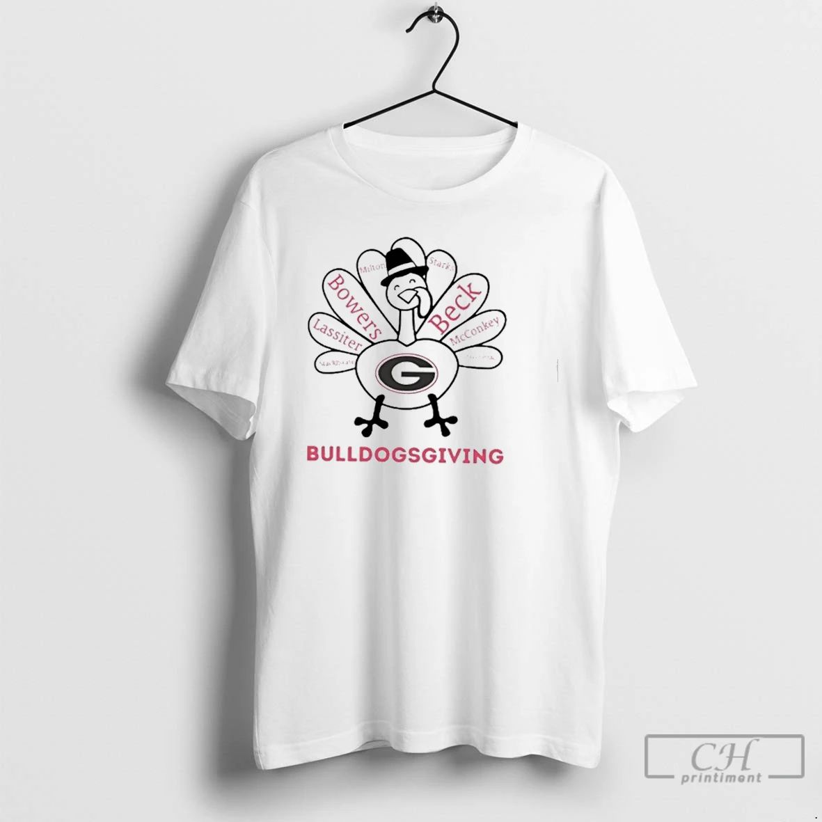 Premium Bulldogsgiving Georgia Bulldogs X Thanksgiving T Shirts