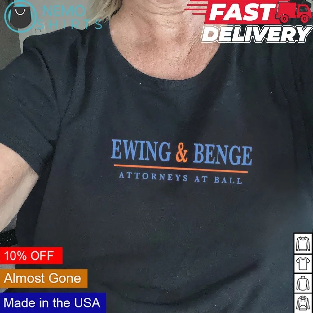Ewing & Benge Attorneys at Ball Lawyer Legal New York Mets shirt