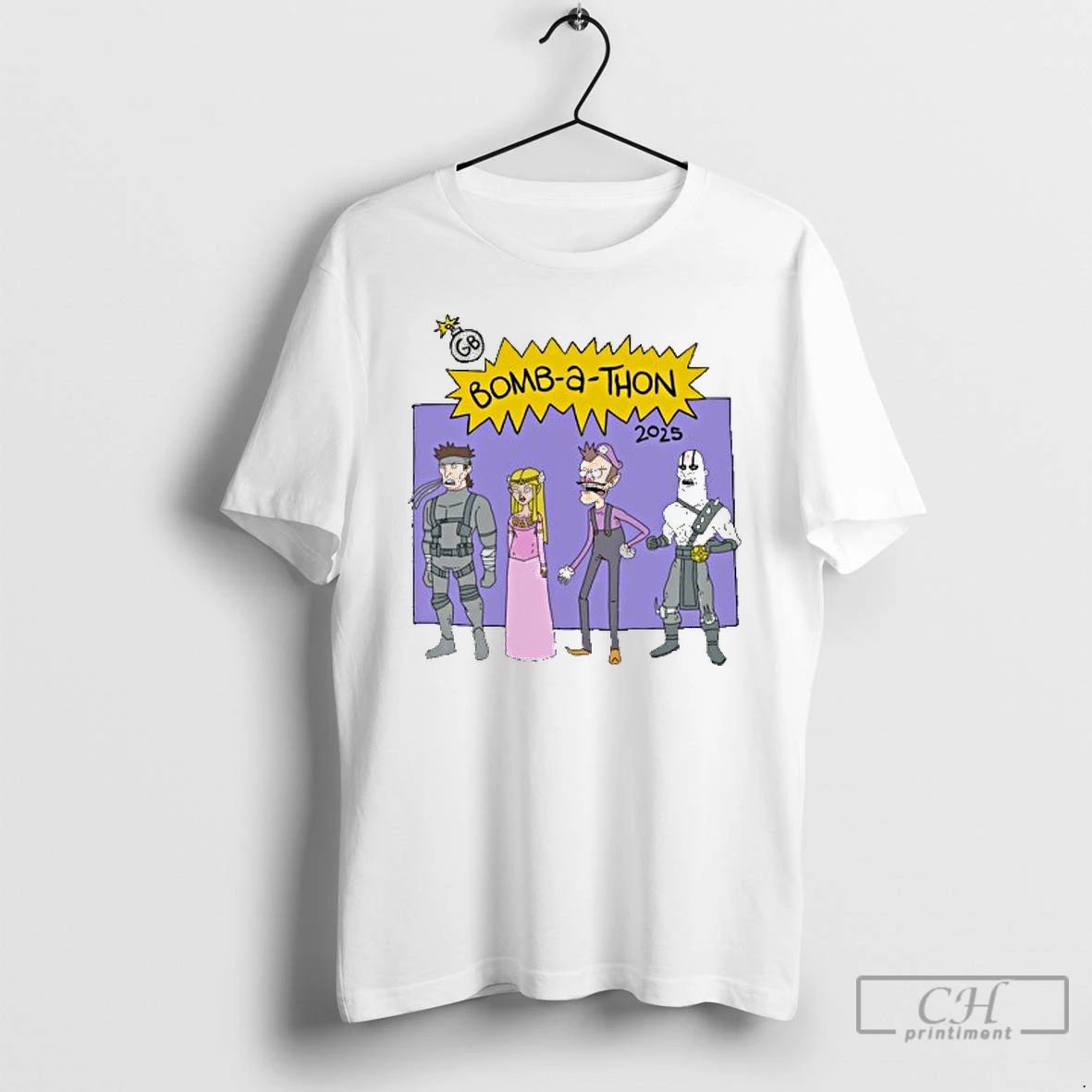 Classic Bombathon With Characters 2025 T Shirts