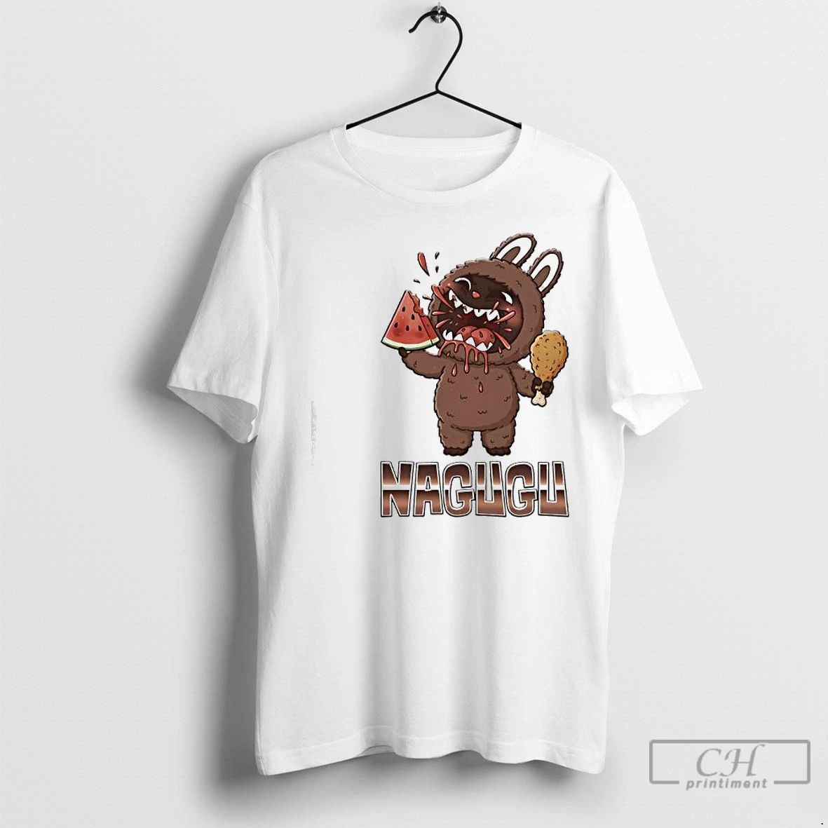 Premium The Monsters Labubu Nagugu Watermelon Fried Chicken Graphic