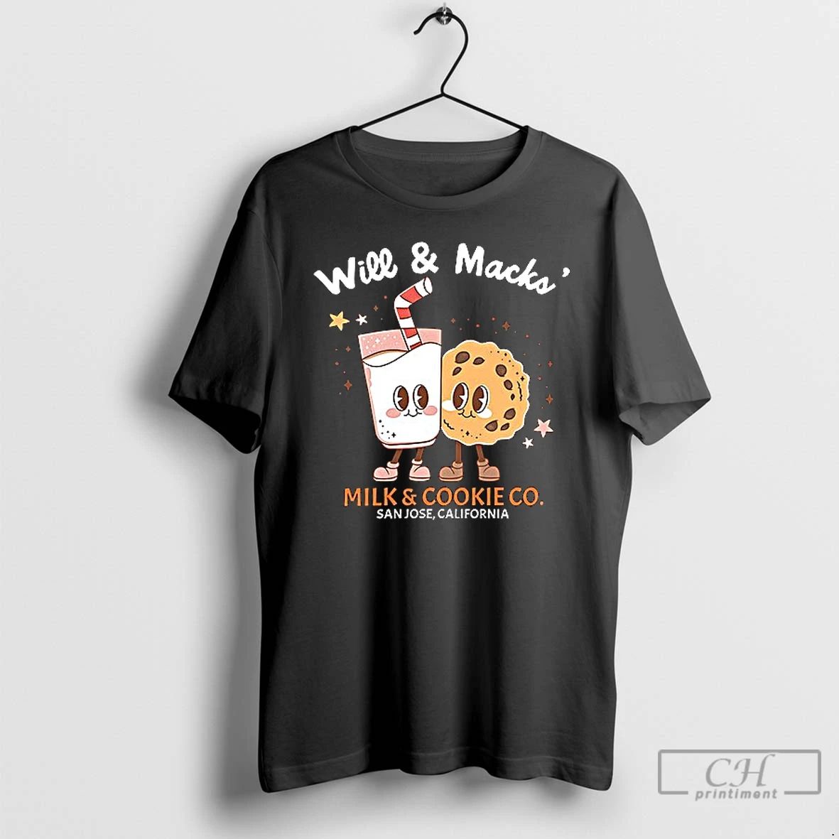 Classic Will And Mackos Milk And Cookie Co T Shirt
