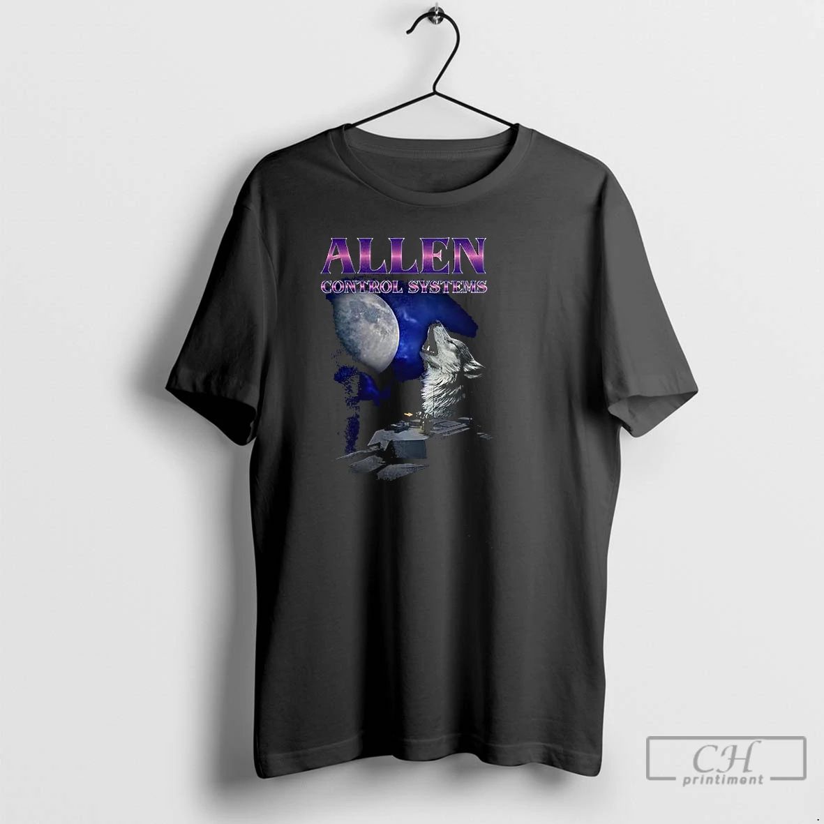 Classic Wolf Allen Control Systems T Shirts
