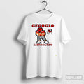 Premium Georgia Bulldogs Football Gunner Stockton Pixel T Shirts