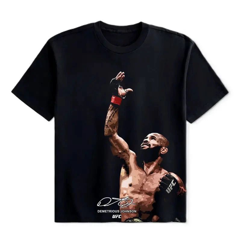 Demetrious Johnson UFC MMA Tee,UFC Champions Sports, Graphic T-Shirt