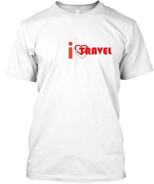 Travel T-Shirt Made in the USA Size S to 5XL