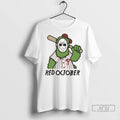 Officials Philadelphia Phillies Phanatic Jason Voorhees Red October T Shirts