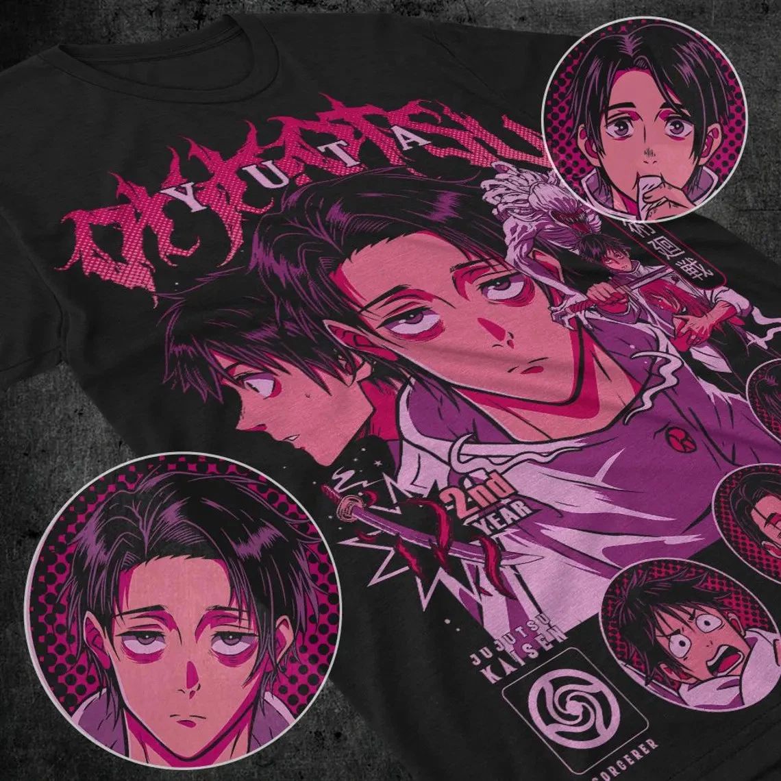 Yuta Okkotsu Jujutsu Kaisen Anime T-Shirt Unisex 5