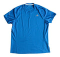 Men's Adidas Gym Active Yoga Running Fitness T Shirt Royal Blue Size XL