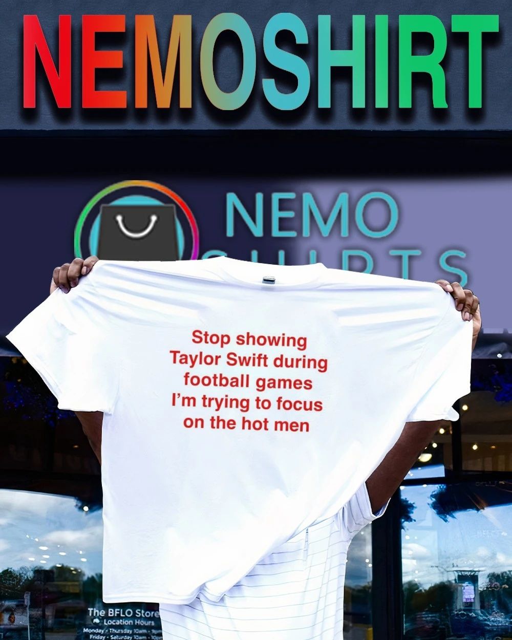 Stop Showing Taylor During Football Games I’m Trying To Focus On The Hot Men shirt