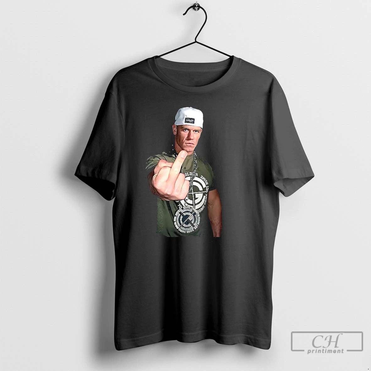 Premium John Cena 2025 Middle Finger T Shirts