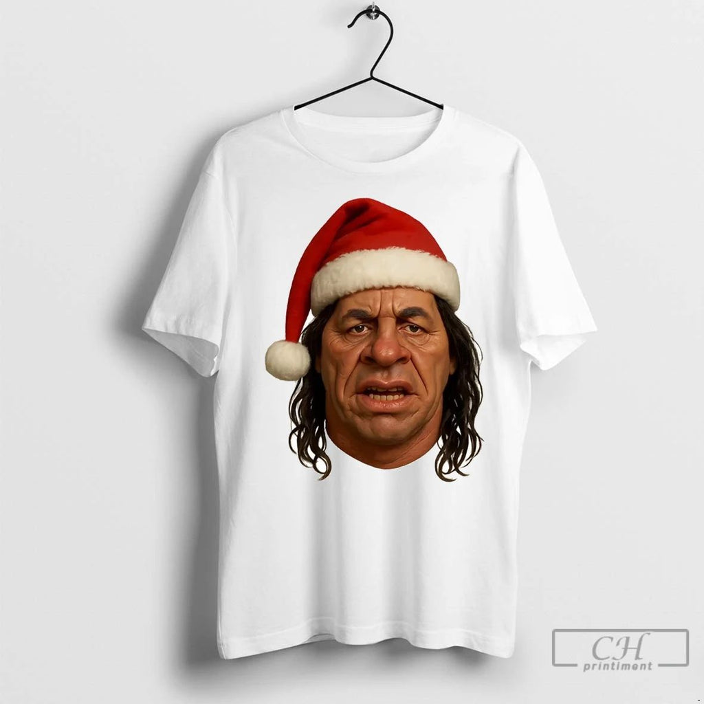 Premium Bret Hart Spitting Caricature Christmas