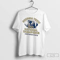 Classic Georgia Tech Yellow Football 1990 National Champs 35th Anniversary 2025 Retro T Shirts