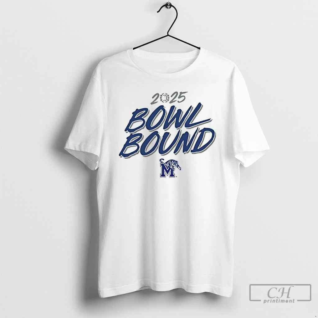 Classic Memphis Tigers Football 2025 Bowl Bound T Shirts