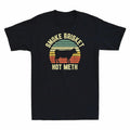 Master Vintage Not BBQ T-Shirt Shirt Funny Brisket Black Tee Grilling Smoke Meth