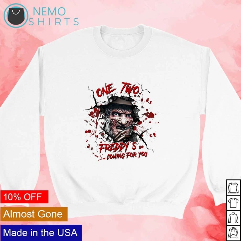 Freddy Krueger One Two Freddy’s Coming for You Halloween shirt