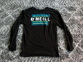 O'Neill Surf Co. Logo Men's Long Sleeve Black T-Shirt Large