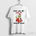 Premium Grinch Middle Finger Dont Like Me Fuck Off Problem Solver Merry Christmas T Shirts