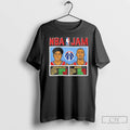 Classic Tre Johnson And Alex Sarr Washington Wizards Nba Jam T Shirts