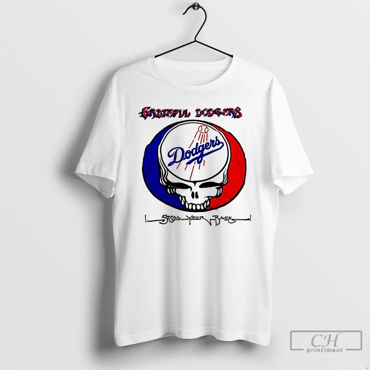 Classic Los Angeles Dodgers Grateful Dodgers Steal Your Base T Shirts