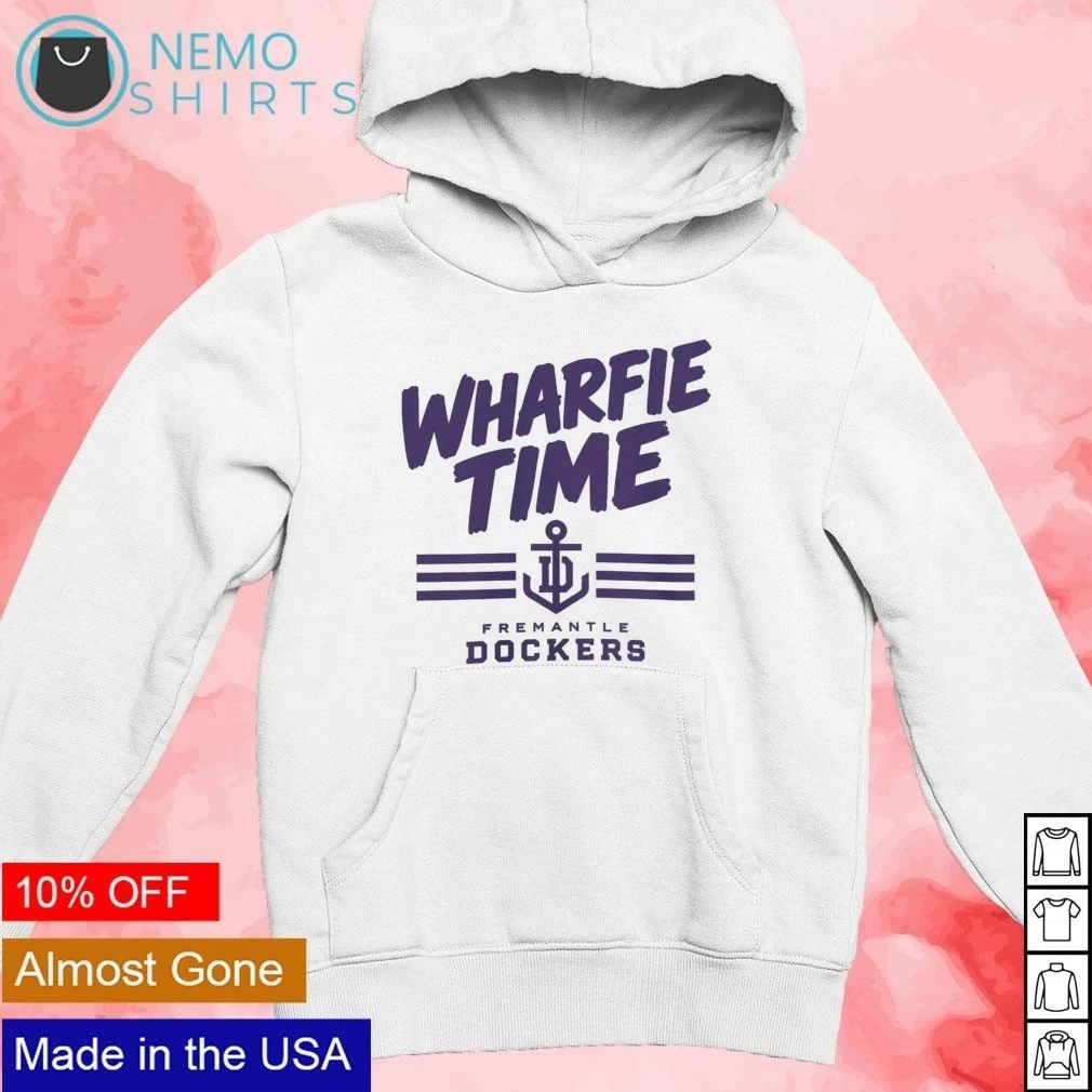 Fremantle Dockers Flagmantle Wharfie Time shirt