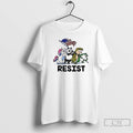 Classic Frog T Rex Panda Unicorn Animals Resist Us Flag T Shirts