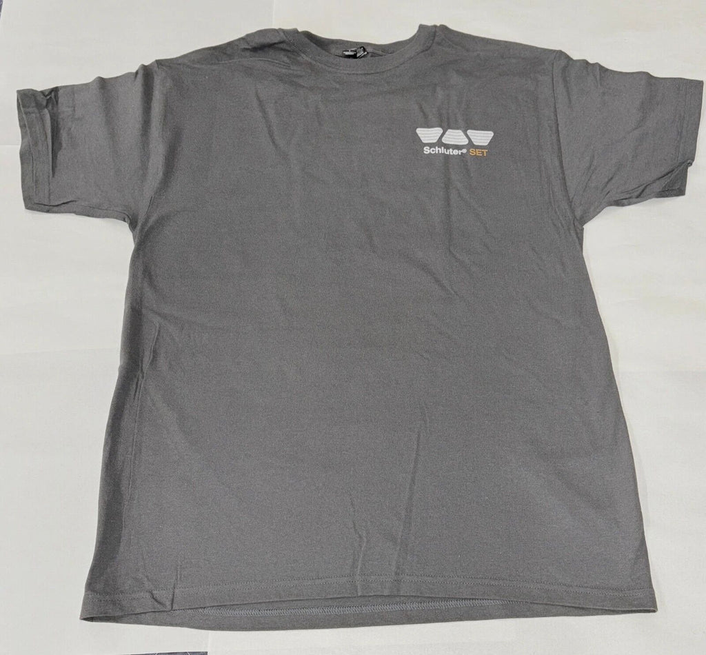 New Schluter Systems Large Charcoal Tee T-Shirt