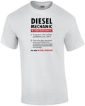 Diesel Mechanic T-Shirt
