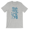 Ride And Surf T-Shirt. 100% Cotton Premium Tee NEW