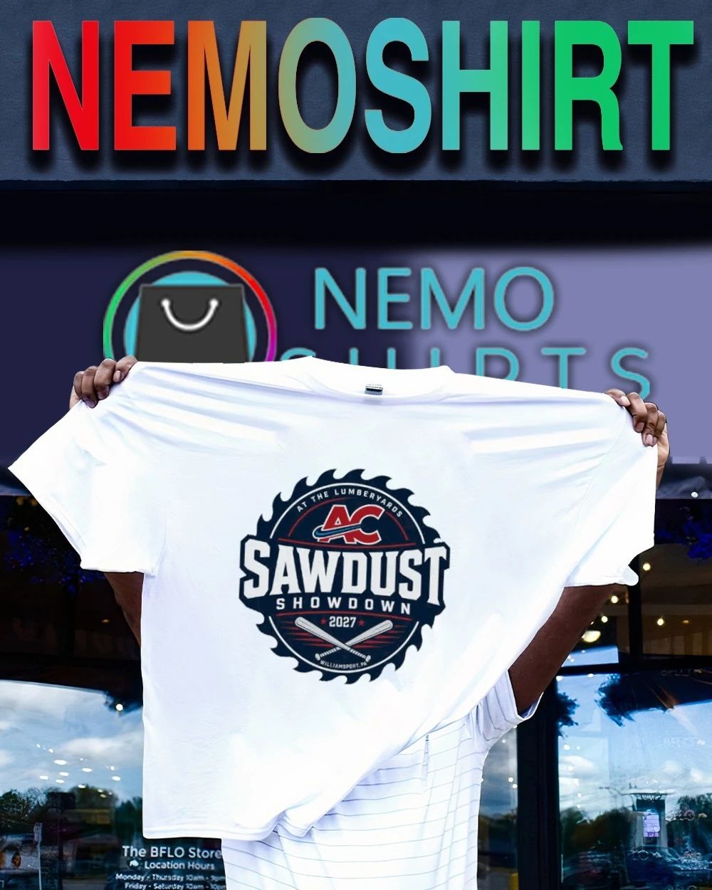 ACS Sawdust Showdown Softball shirt