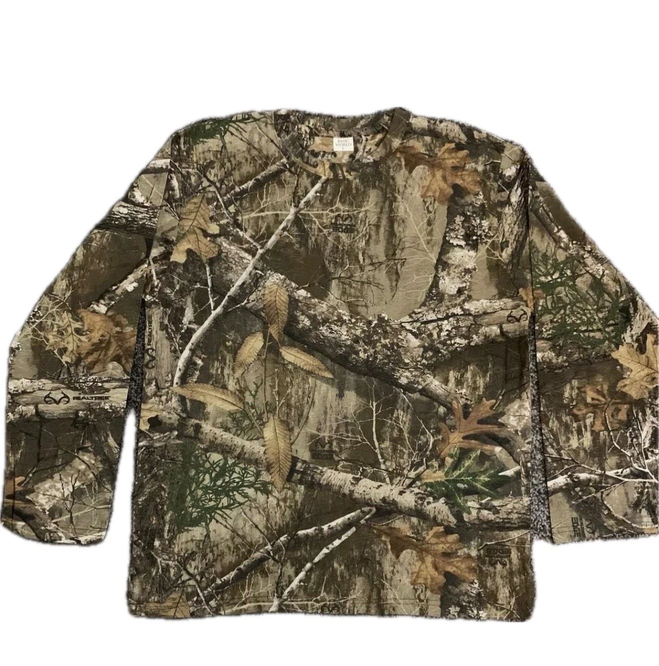 Realtree Jungle Print Long Sleeve T- Shirt Medium to 5XL