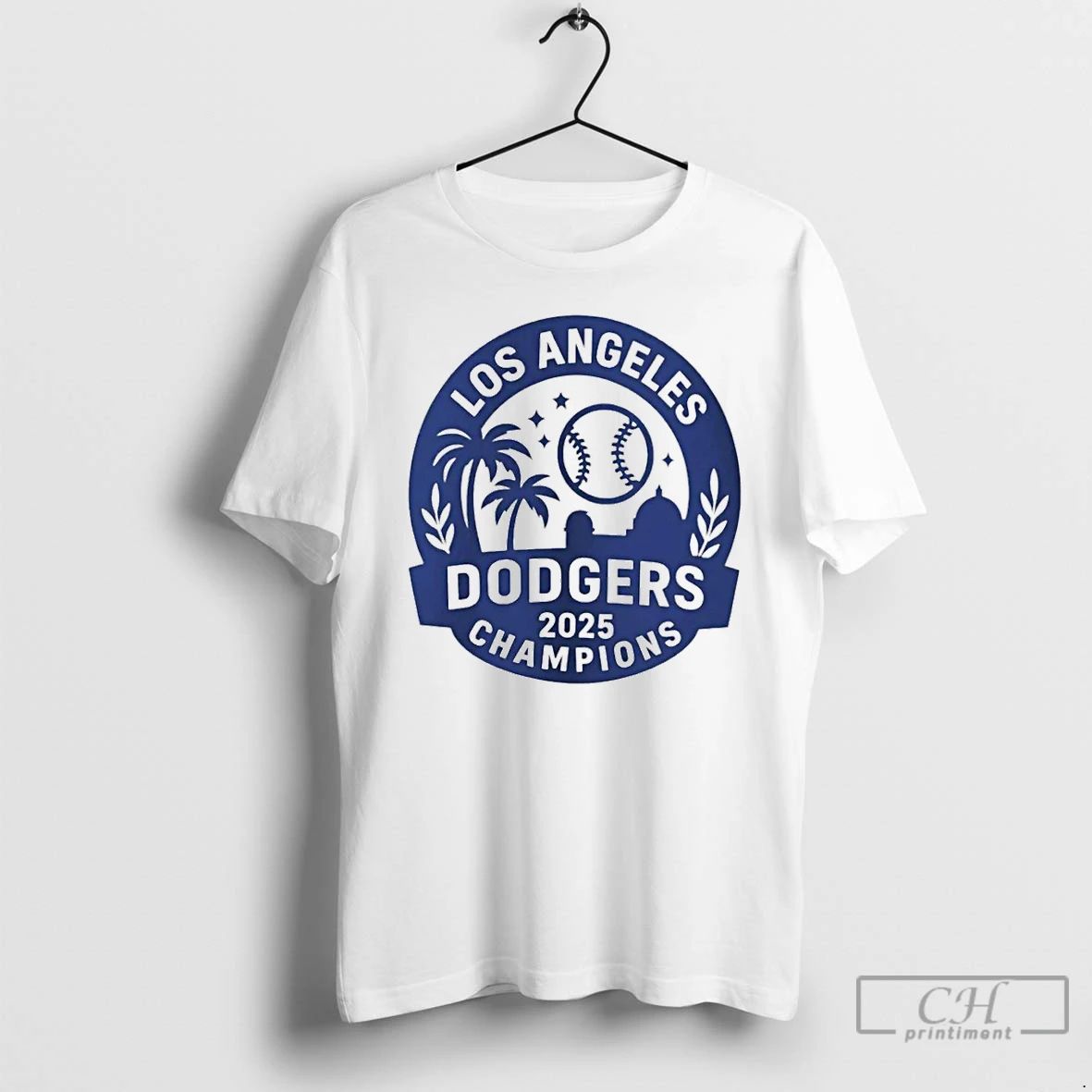 Premium Los Angeles Dodgers 2025 World Series Champions Mlb Logo T Shirts