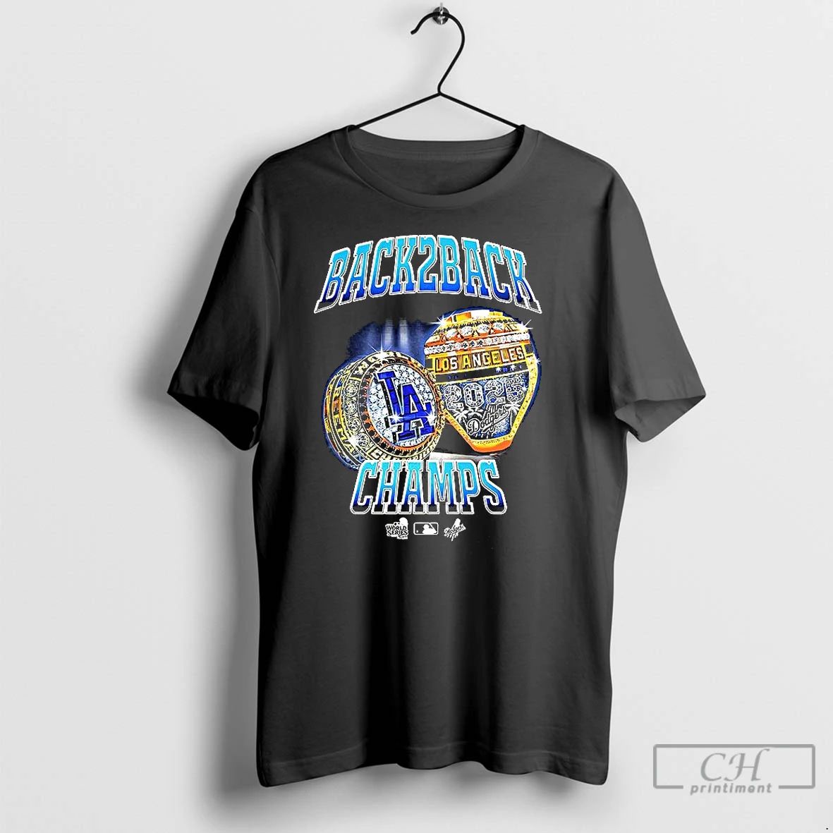 Premium Los Angeles Dodgers World Series Back To Back Champions 2025 Ring